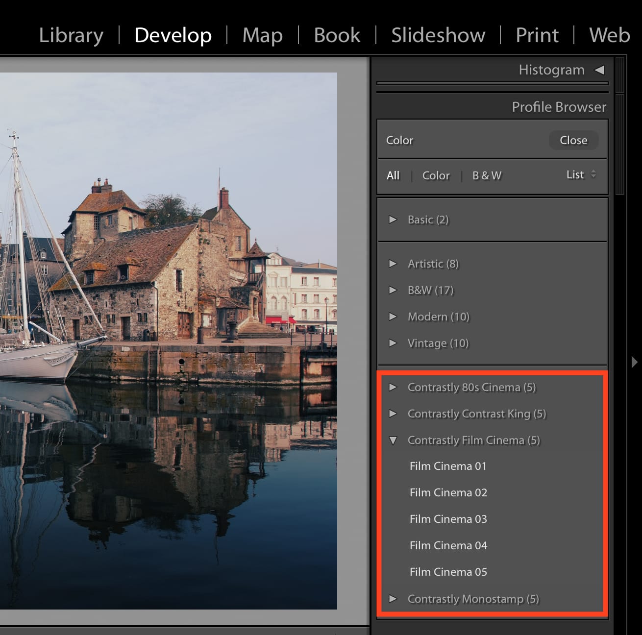 Lightroom Profiles